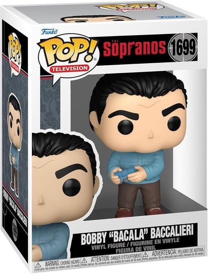 Funko Pop ! Television - The Sopranos (1699) Bobby "Bacala" Baccalieri Vinyl Figure 9cm