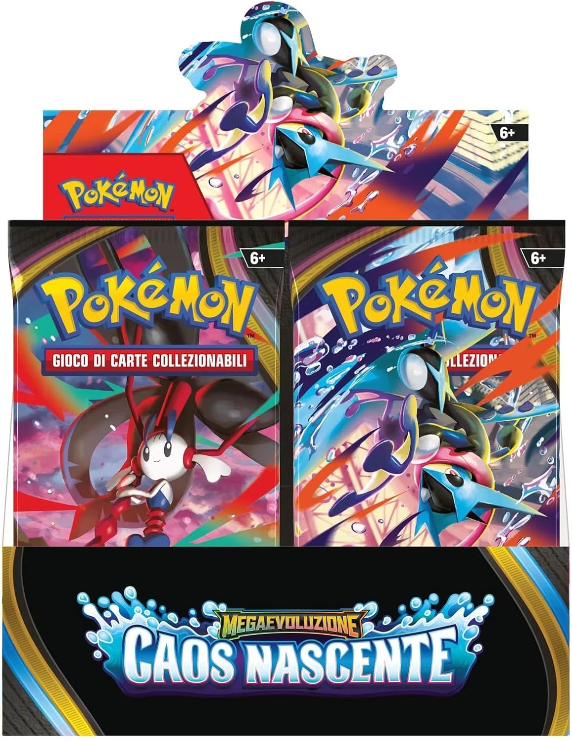 Pokémon: Box Display 36 Buste Megaevoluzione - Caos Nascente GCC (Edizione Italiana)