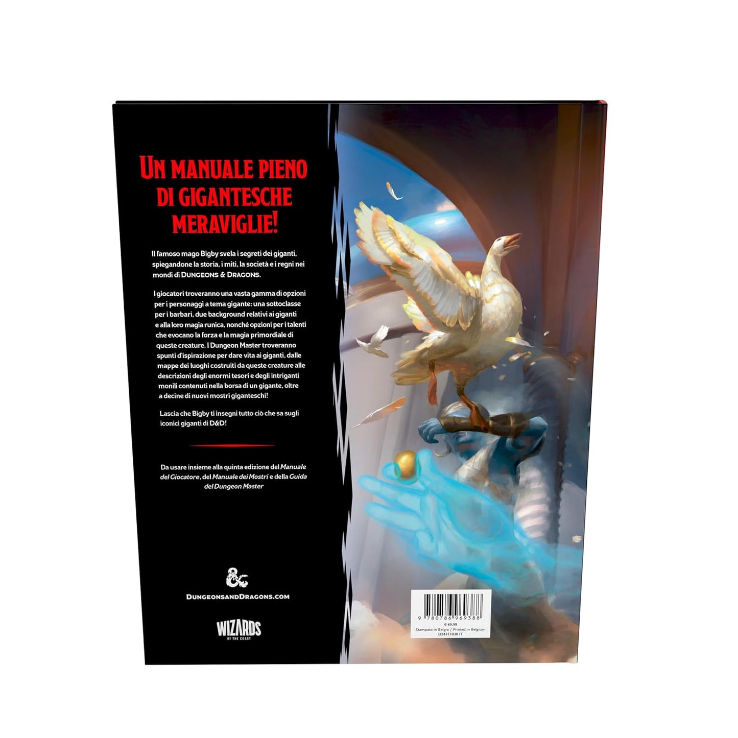 Dungeons & Dragons Bigby Presents: La Gloria Dei Giganti Libro Espansione ITA