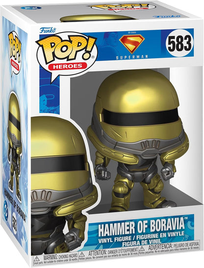 Funko Pop ! Heroes - Superman 2025  - (583) Hammer Boravia Vinyl Figure 9cm