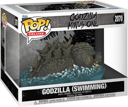 Funko Pop! Deluxe: Godzilla Minus One (2070) Godzilla (Swimming) Vinyl Figure 15cm