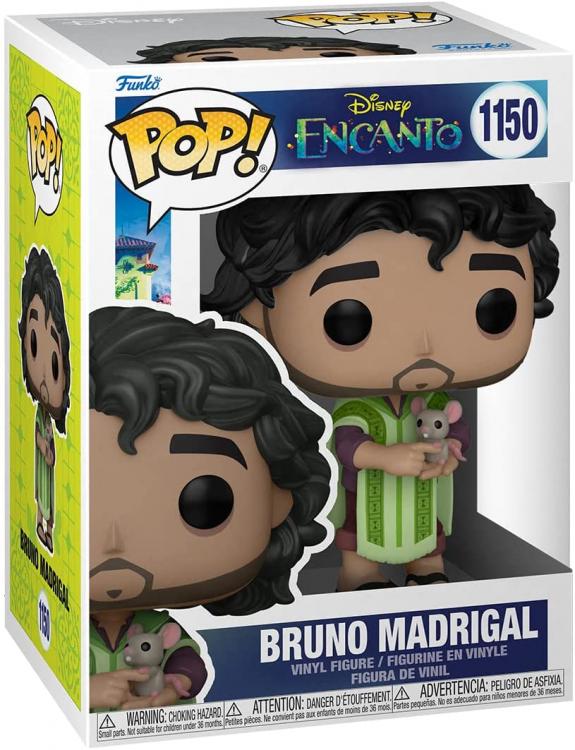 Funko Pop ! Disney Encanto - (1150) Bruno Madrigal Figure Vinyl 9Cm Rare Funko