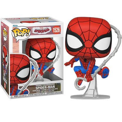 Funko Pop ! Marvel - Spider-Man Neighborhood (1532) Spider-Man (Final Suit) Figure 9cm