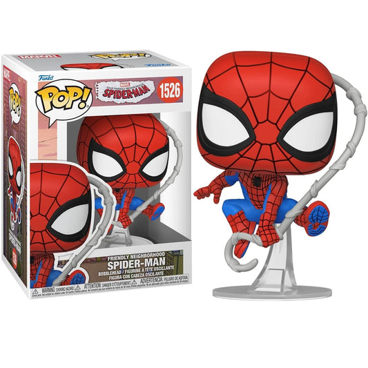 Funko Pop ! Marvel - Spider-Man Neighborhood (1532) Spider-Man (Final Suit) Figure 9cm