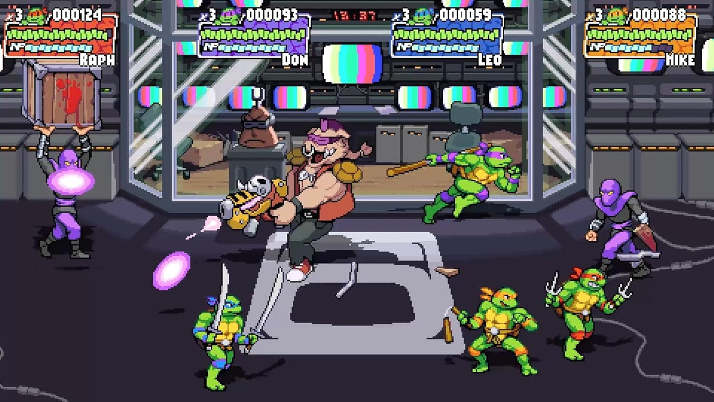 Teenage Mutant Ninja Turtles Shredder's Revenge Anniversary Edition Ps5 Gioco TMNT Playstation 5 Multilingua Ita