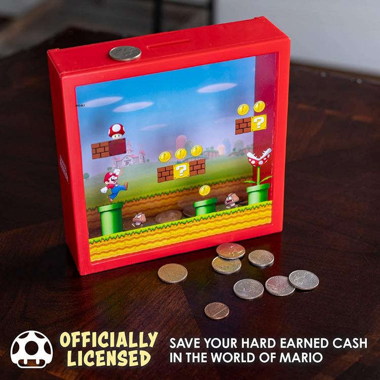 Paladone Paladone Salvadanaio Super Mario Arcade 3D Gioco Nintendo Money Box Pld