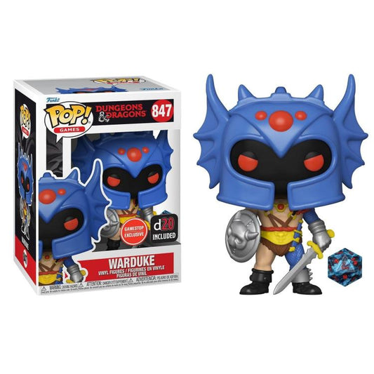 Funko Pop ! Games Dungeons & Dragons - (847) Warduke Figure 9Cm Special Exm