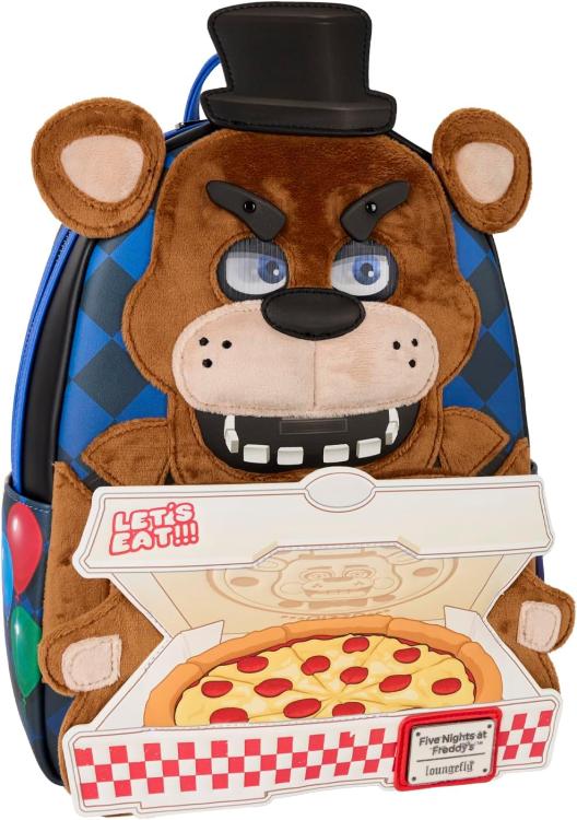 Funko Loungefly Zaino Five Nights At Freddy’S Mini Backpack Cartella Borsa Fnaf