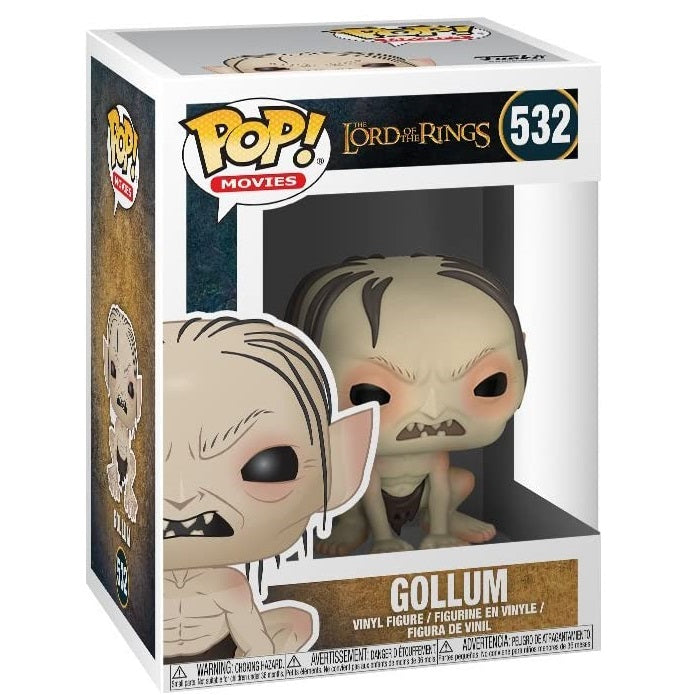 Funko Pop ! Movies- Il Signore Degli Anelli Gollum (532) Vinyl Figure Lord Rings
