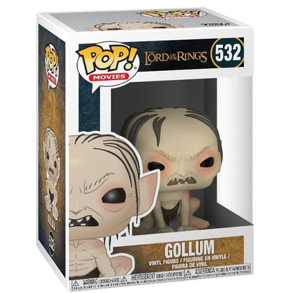 Funko Pop ! Movies- Il Signore Degli Anelli Gollum (532) Vinyl Figure Lord Rings