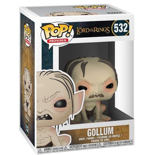 Funko Pop ! Movies- Il Signore Degli Anelli Gollum (532) Vinyl Figure Lord Rings
