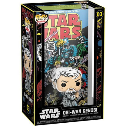 Funko Pop! Comic Covers - Star Wars (03) Obi-Wan Kenobi Vinyl Figure 9Cm Statua