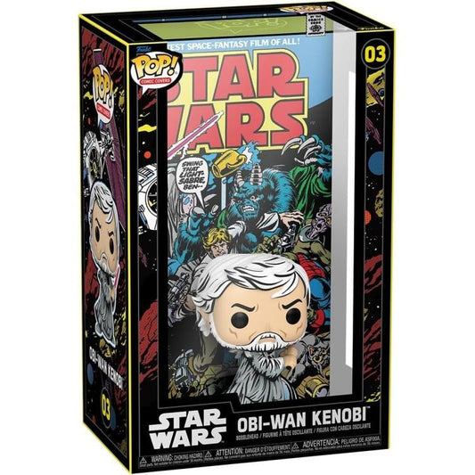 Funko Pop! Comic Covers - Star Wars (03) Obi-Wan Kenobi Vinyl Figure 9Cm Statua