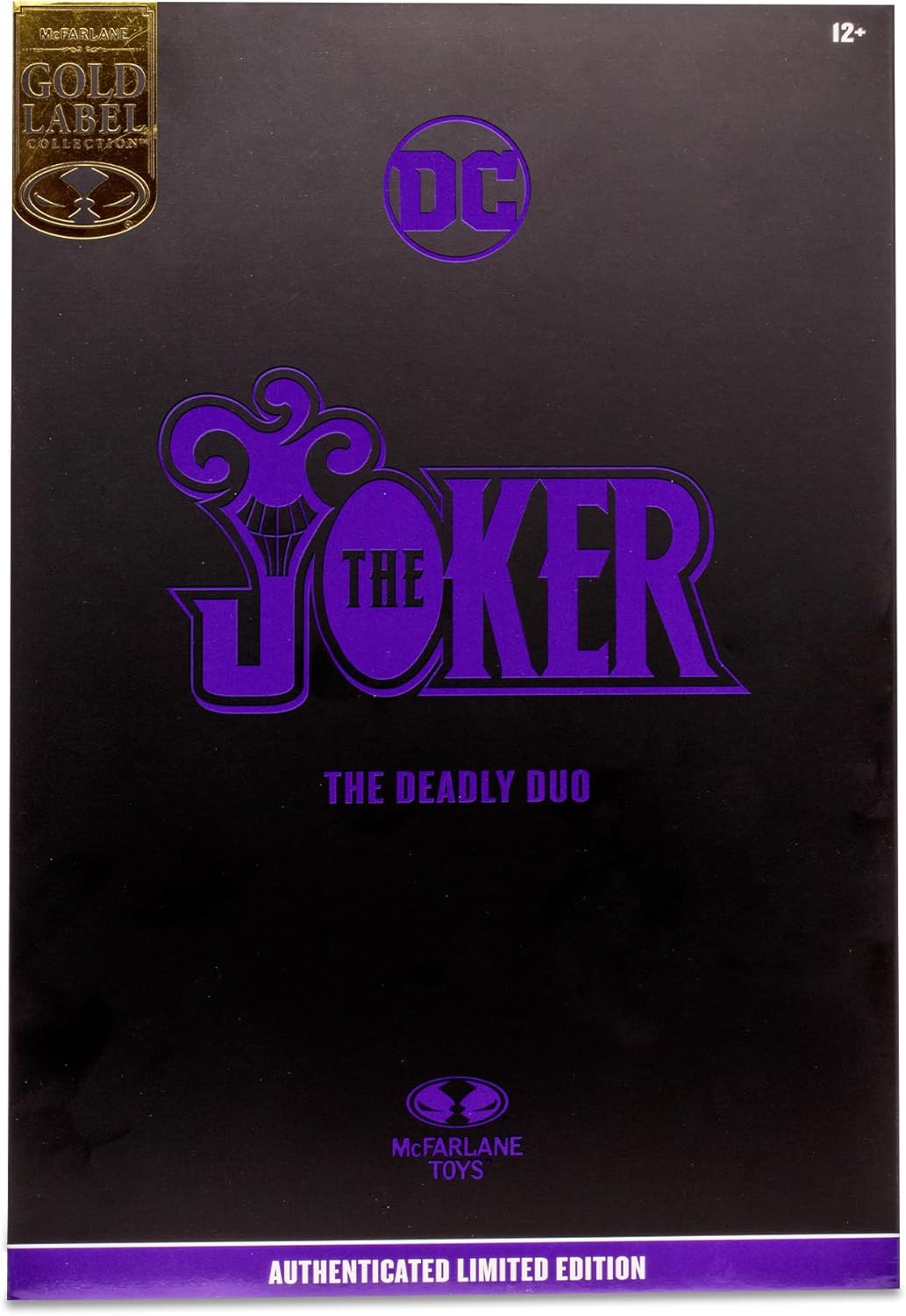 McFarlane Gold Label Collection: The Joker (The Deadly Duo) Authenticated Limited Edition Figure PVC 18cm