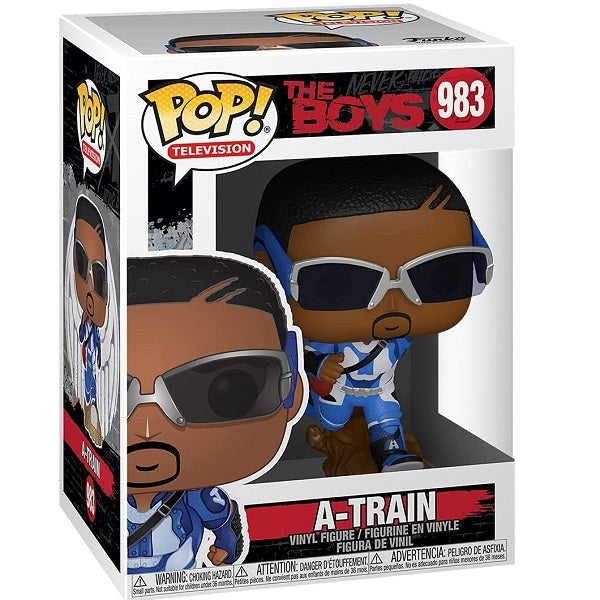 Funko Pop ! The Boys (983) A-Train Vinyl Figure Prime Netflix Nuovo