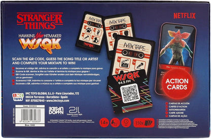 Stranger Things Gioco di Carte Stranger Things Hawkins New Hitmaker WSQK
