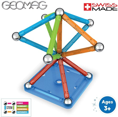 Geomag Classic Color 35 Palline Barrette Magnetiche Multicolor Gioco Costruzione