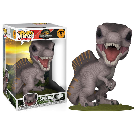 Funko Pop ! Big Movies Jumbo Jurassic World Rebirth Spinosaurus - (1797) Vinyl Figure 25cm