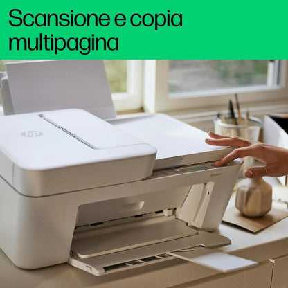 Hp Stampante Multifunzione A Colori Deskjet 4220E Wi-Fi Bluetooth 5.5 Ppm Pc Usb