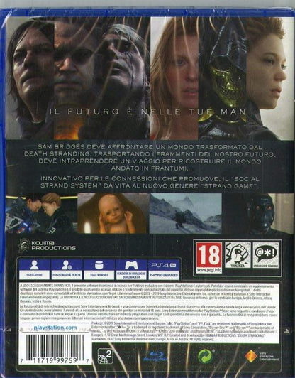 DEATH STRANDING PS4 ITALIANO GIOCO ITA PLAYSTATION 4 VIDEOGIOCO PAL SIGILLATO