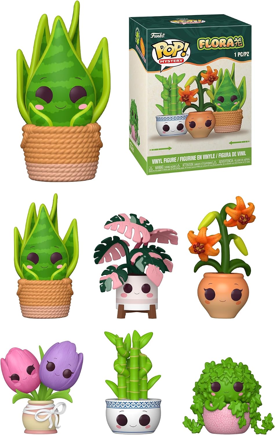 Funko Mystery Blind Flora Plants (1pz) Random Figure 10cm - Blind Box