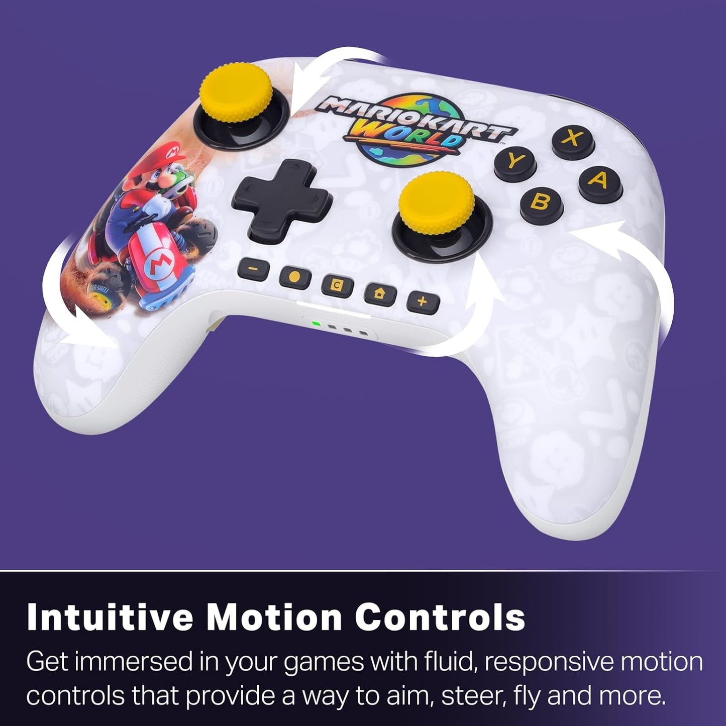 PowerA Enhanced Wireless Controller Nintendo Switch 2 Mario Kart World Gaming