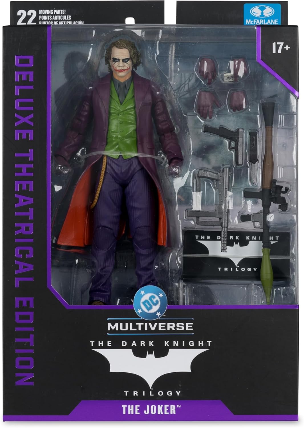 McFarlane Toys The Dark Knight Trilogy: The Joker - Deluxe Theatrical Edition Figure PVC 18cm