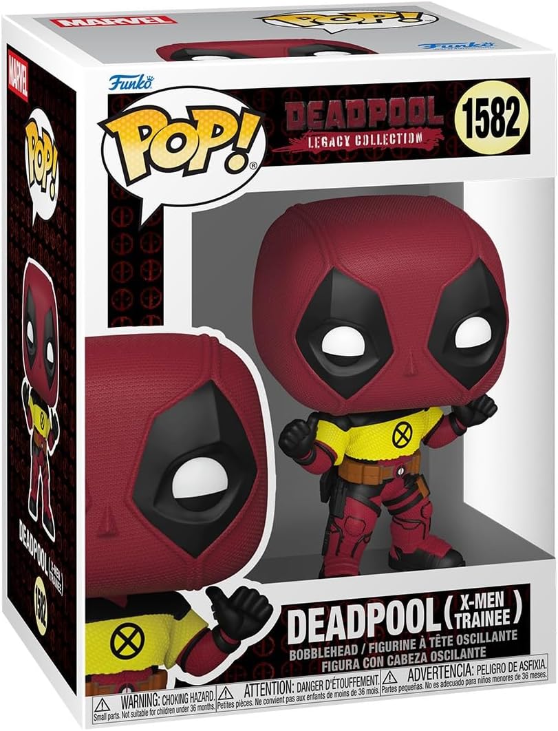 Funko Pop! Deadpool Legacy Collection (1582) Deadpool (X-Men Trainee) Vinyl Figure 9cm