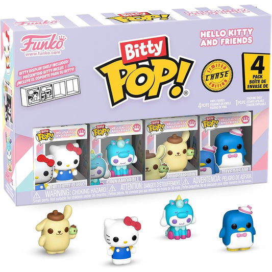 Funko Bitty Pop! Hello Kitty And Friends 4 Pack Hello Kitty Limited Chase