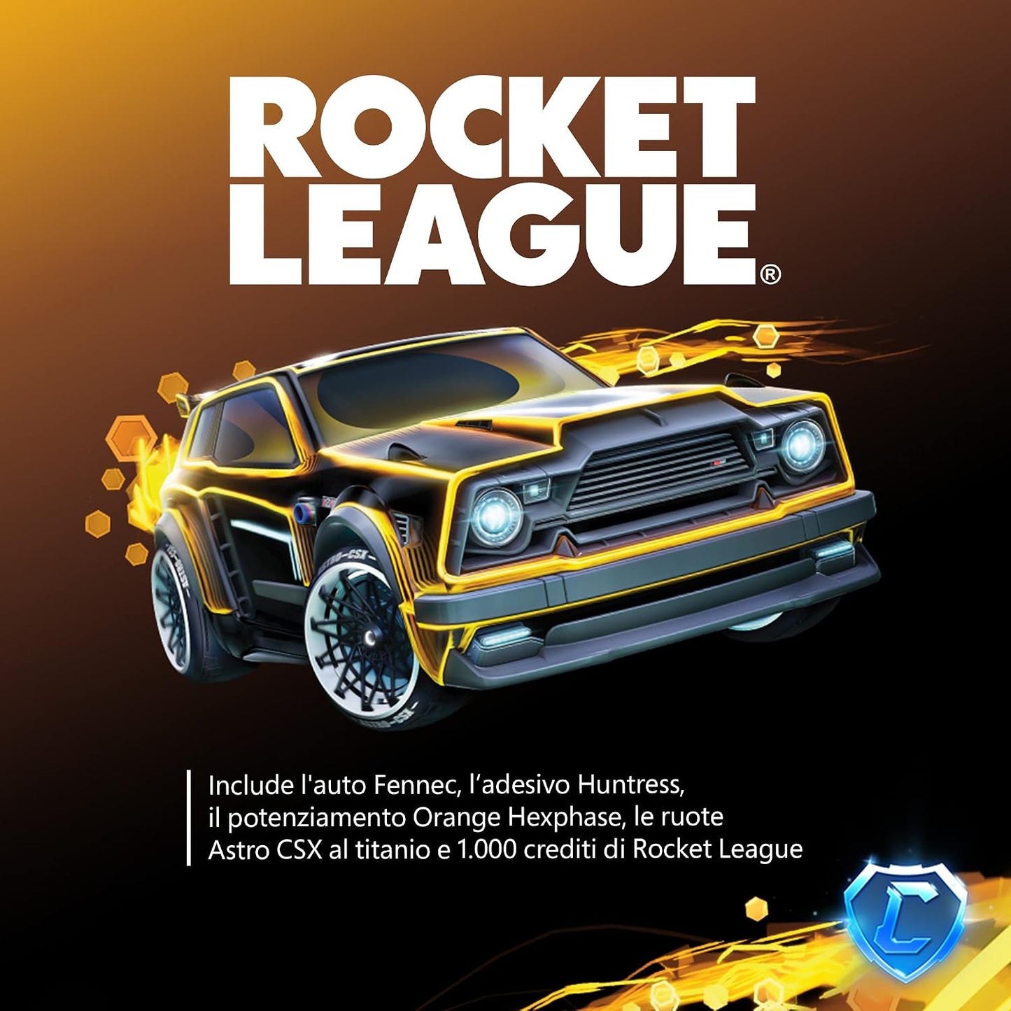 Microsoft Console Xbox Series S 512Gb Gilded Hunter Bundle Vers. Digitale White Fortnite + Rocket League + Fallguys