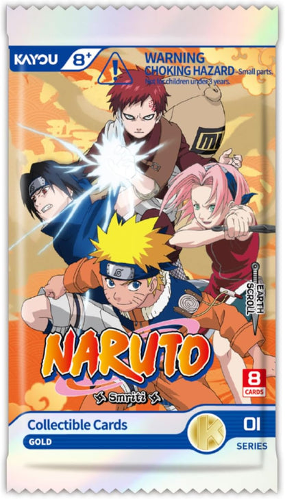 Naruto Kayou Smriti Earth Scroll 01 (Pack 1 Busta) Carte Collezionabili ENG