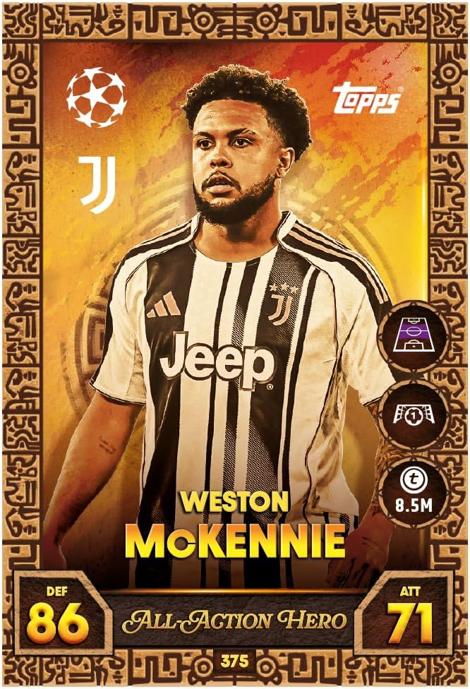 Topps Match Attax UEFA Champions League 2025/26 Gladiators Battlers Mega Tin Box Carte Calcio