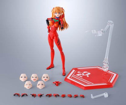 Bandai S.H. Figuarts: Neon Genesis Evangelion Asuka Shikinami - Figure Articolata 16cm