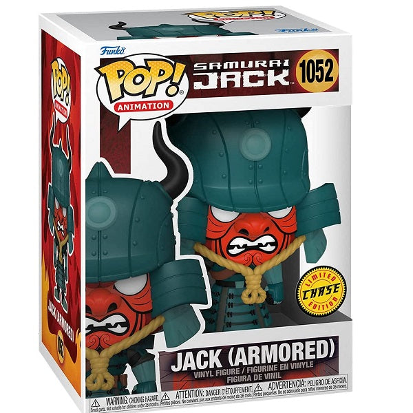 Funko Pop Animation Samurai Jack 1052 Jack Armored Chase Vinyl Figure Prime
