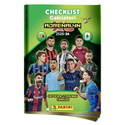 Panini Calciatori Adrenalyn XL Serie A 2025-2026 Starter Set Raccoglitore + 4 Buste