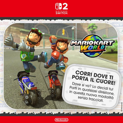 Mario Kart World - Nintendo Switch 2 Ita NS2 Pal Eu Videogioco Nintendo Switch 2