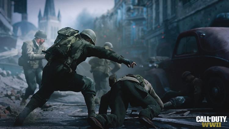 CALL OF DUTY WORLD WAR II 2 PS4 ITALIANO GIOCO PLAYSTATION 4 COD WW2 GUERRA ITA