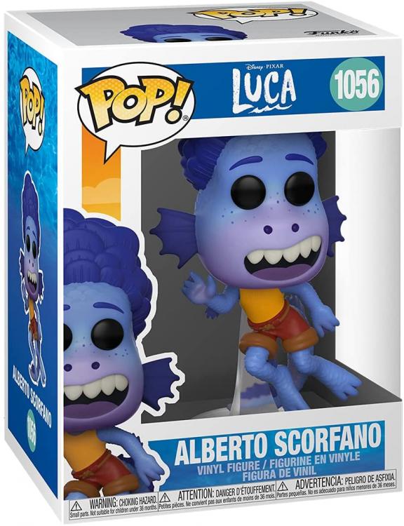 Funko Pop Disney Luca (1056) Alberto Scorfano Sea Vinyl Figure Pixar Animation