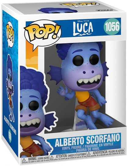 Funko Pop Disney Luca (1056) Alberto Scorfano Sea Vinyl Figure Pixar Animation