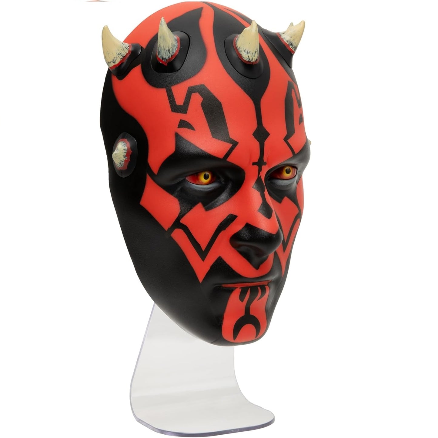 Paladone - Star Wars Darth Maul Light – Lampada da viso a LED, montaggio a parete o da scrivania, luce USB o alimentata a batteria, per camera da letto, set di giochi e collezionisti
