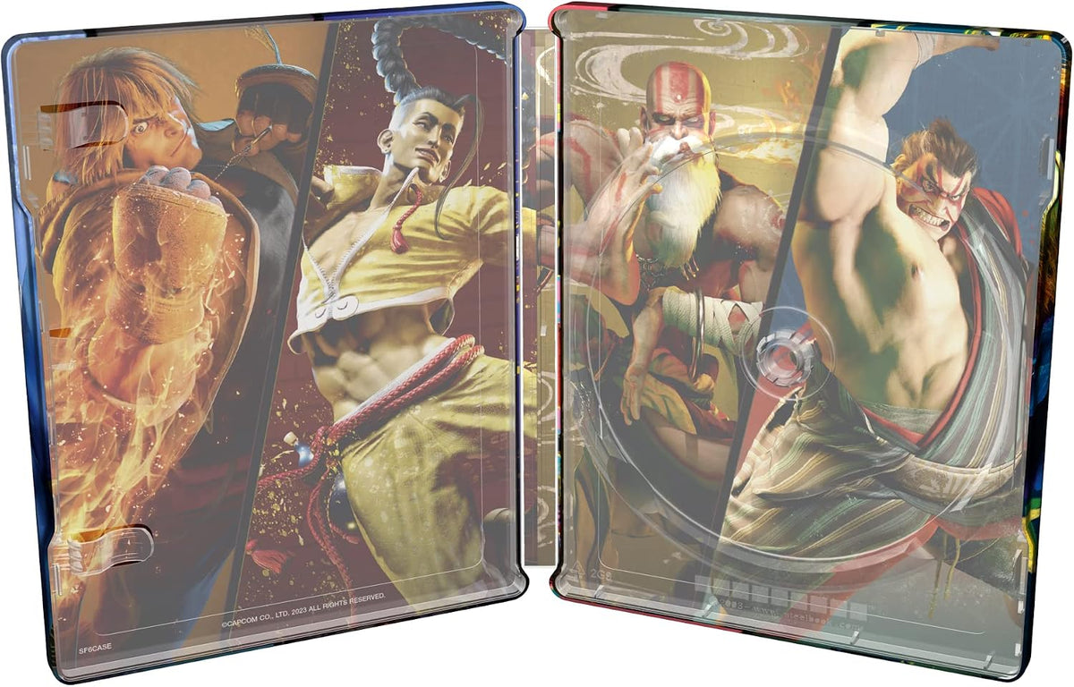 Street Fighter 6 Steelbook Edition Ps4 Gioco ITA Playstation 4 Nuovo