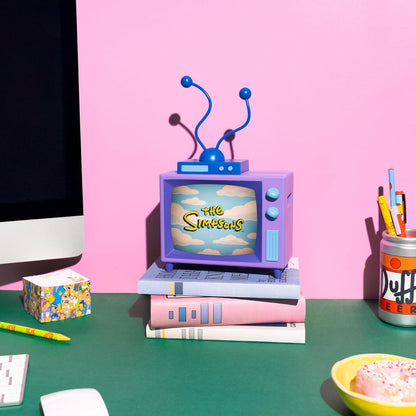 Lampada The Simpsons TV Gadget Room - Logo LED Televisore Simpson Light