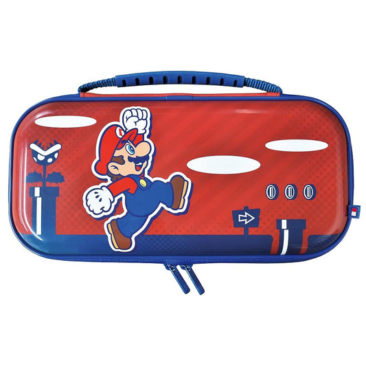 Hori Nintendo Switch 2 / SW Oled Custodia Valut Case Mario Da Viaggio