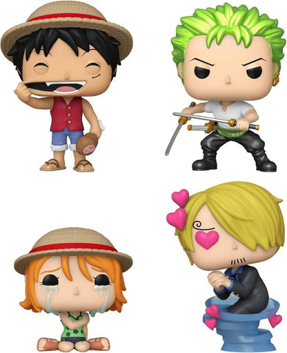 Funko Pop! One Piece - Monkey D.Luffy Roronoa Zoro Nami Sanji Special Edition
