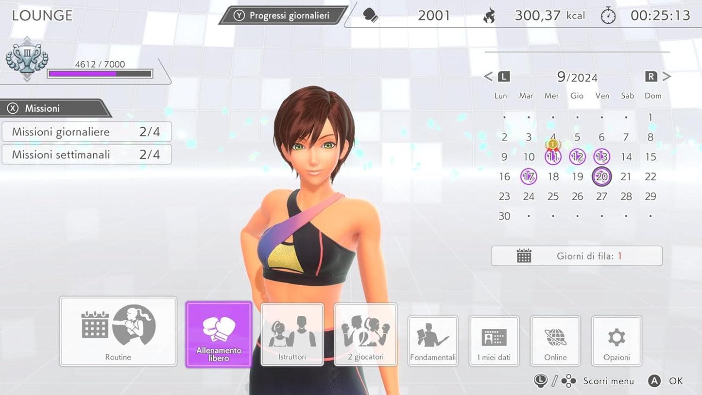 Fitness Boxing 3 Nintendo Switch Gioco Italiano Nuovo Videogioco Sigillato Ns