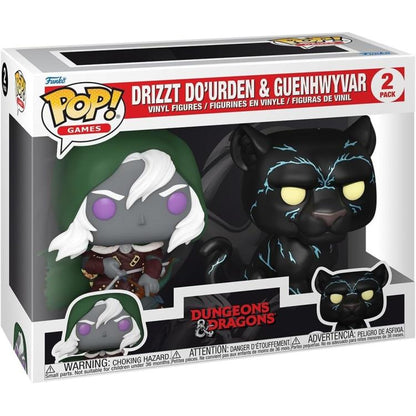 Funko Pop ! Games Dungeons & Dragons - (2 Pack) Drizzt & Guenhwyvar Vinyl Figure