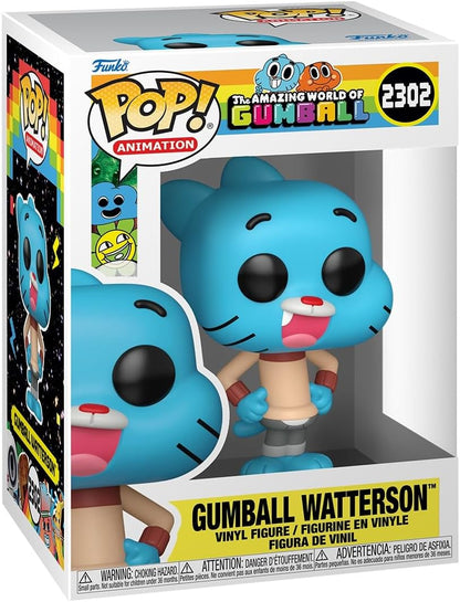 Funko Pop! Animation: The Amazing World Of Gumball (2302) Gumball Watterson - Vinyl Figure 9cm