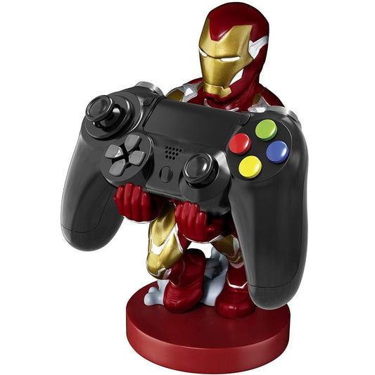 Cable Guys - (Iron Man Classic) Marvel Statuetta E Stand Smartphone Controller