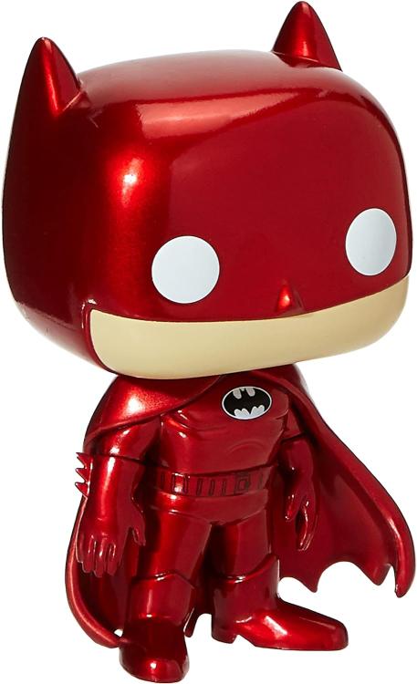 Funko Pop ! Heroes Batman 80Th -(144) Batman Red Suit (Metallic) Special Edition