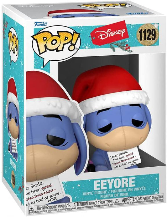 Funko Pop Disney 1129 Eeyore Vynil Holiday Bobble Head Figure 21 Disponibile Pvc